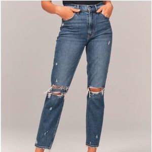 Abercrombie mom jeans